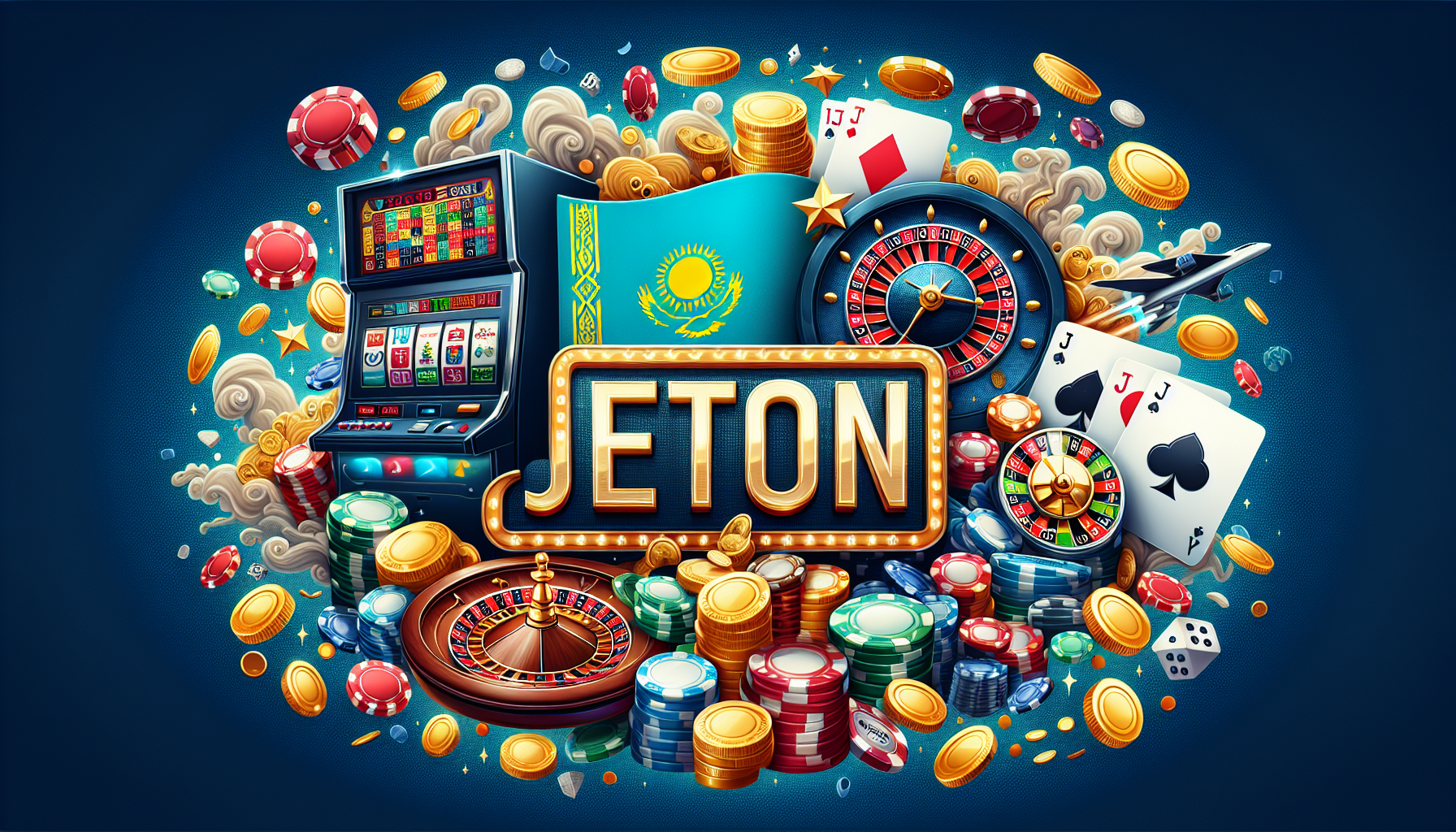 Главная страница онлайн казино JetTon